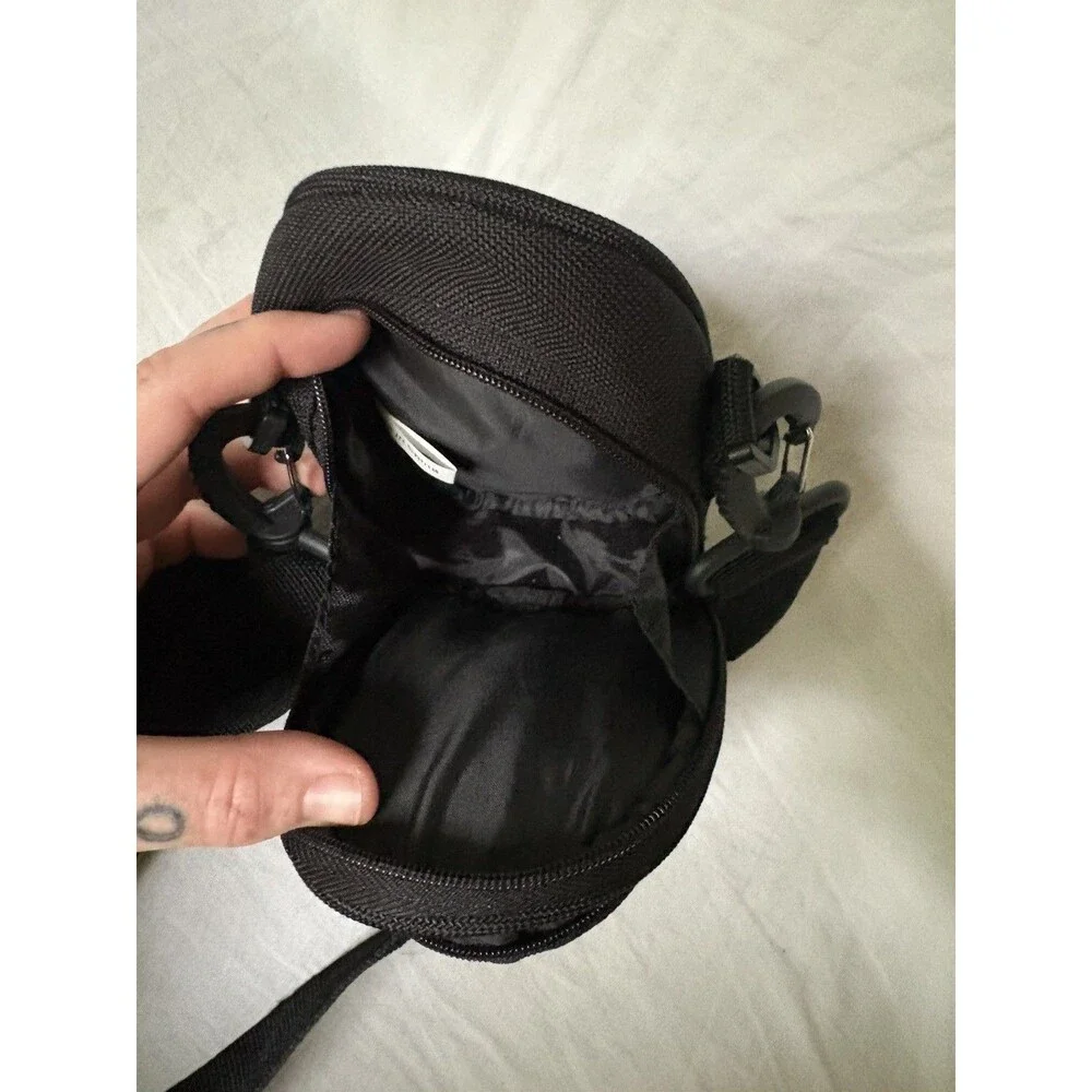 Samsonite Small Camera Bag Black 2 Pockets Case Belt Loop and Shoulder Strap